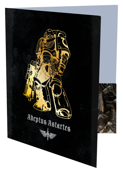 Ultra Pro Warhammer 40,000 Premium Datasheet Portfolio Space Marines Adeptus Astartes - Pastime Sports & Games
