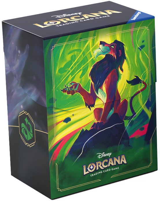 Disney Lorcana Deck Box Scar