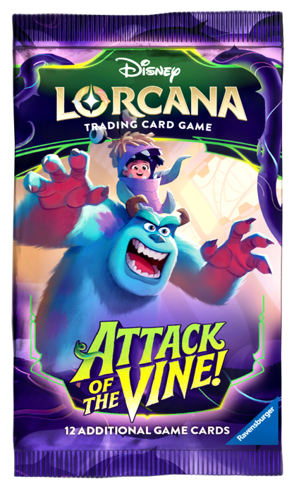 Disney Lorcana Attack of the Vines! Booster Box/Case - Pastime Sports & Games