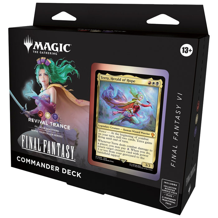 Magic The Gathering Final Fantasy Commander Decks/Case - Pastime Sports & Games