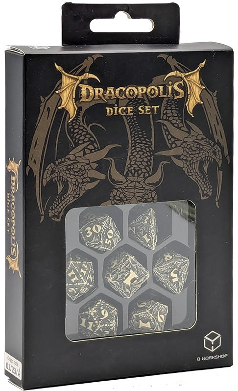 Dracopolis 7-Piece RPG Dice Set The Scandinavian Blackfang