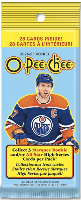 2024/25 Upper Deck O-Pee-Chee NHL Hockey Value Pack/Case