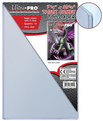 Ultra PRO 3 X 5 Toploaders (Widevision) - Rigid Card Holders - Clear - Pack Of 2 - Free Shipping