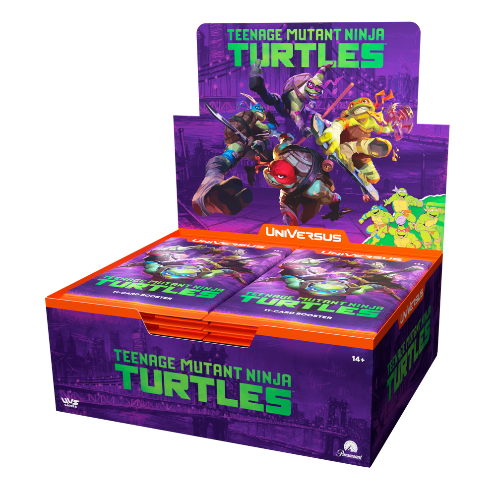 UniVersus Teenage Mutant Ninja Turtles Booster Box/Case - Pastime Sports & Games