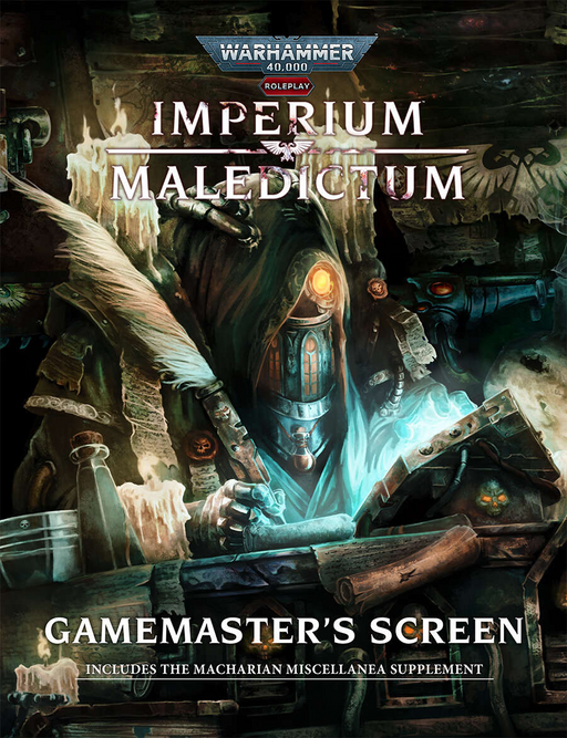 Warhammer 40,000 Imperium Maledictum GM Screen - Pastime Sports & Games