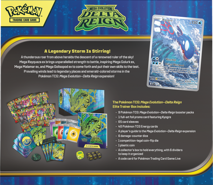 Pokemon Delta Reign Elite Trainer Box/Case PRE ORDER