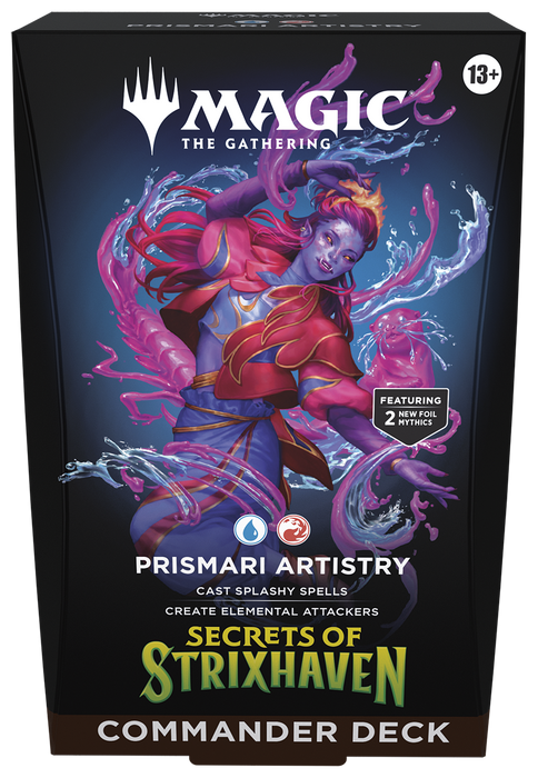 Magic The Gathering Secrets of Strixhaven Commander Decks/Case - Pastime Sports & Games