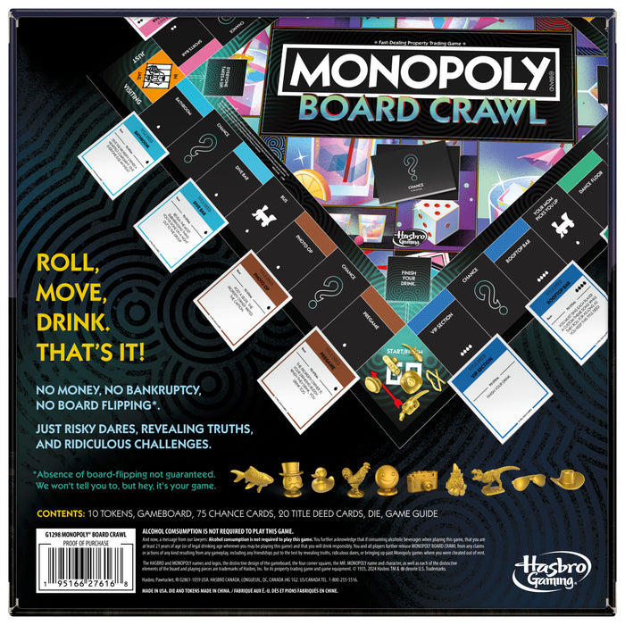 Monopoly Board Crawl