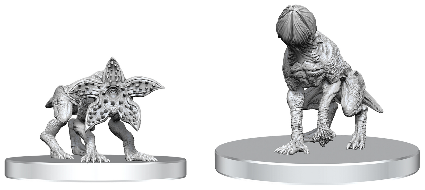 Stranger Things Unpainted Miniatures Demodog - Pastime Sports & Games