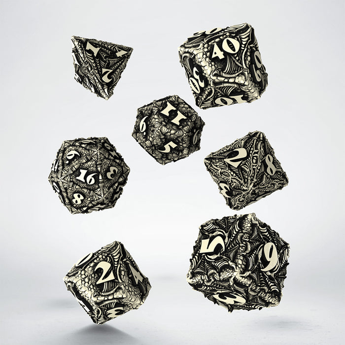 Dracopolis 7-Piece RPG Dice Set The Scandinavian Blackfang