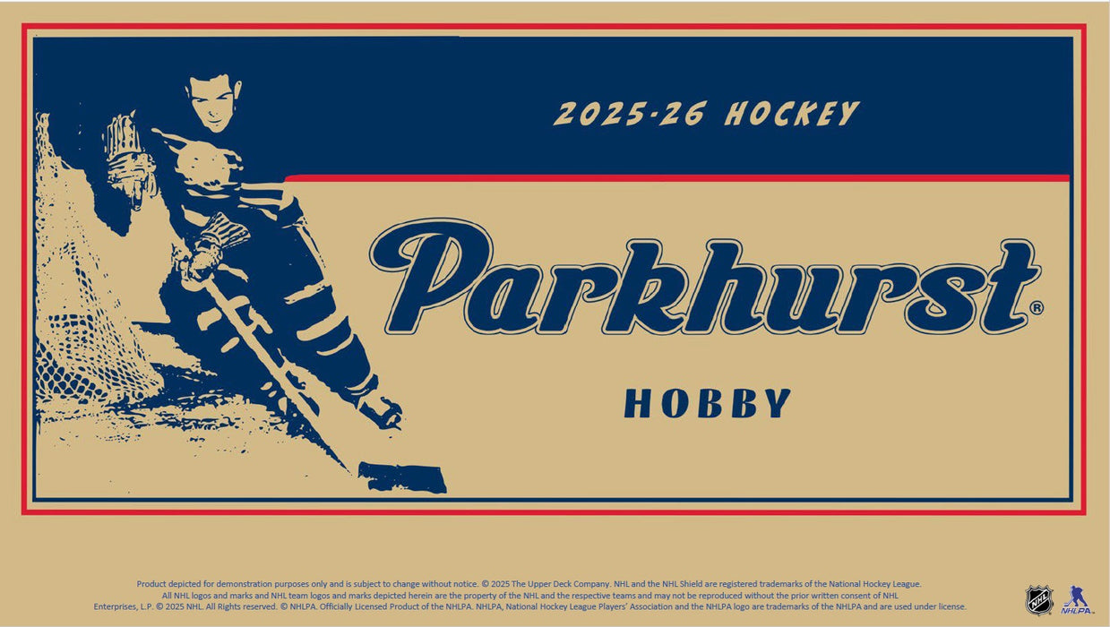 2025/26 Upper Deck Parkhurst NHL Hockey Hobby Box/Case PRE ORDER