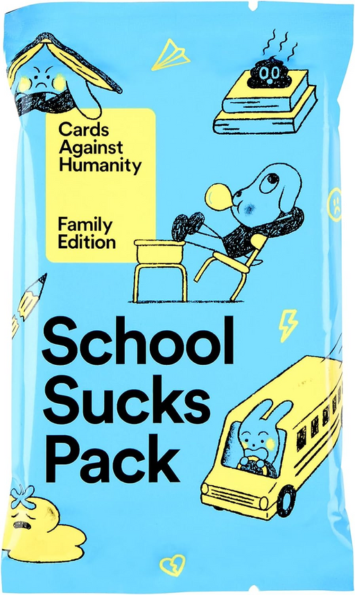 Cards Against Humanity Family Edition School Sux Pack - Pastime Sports & Games