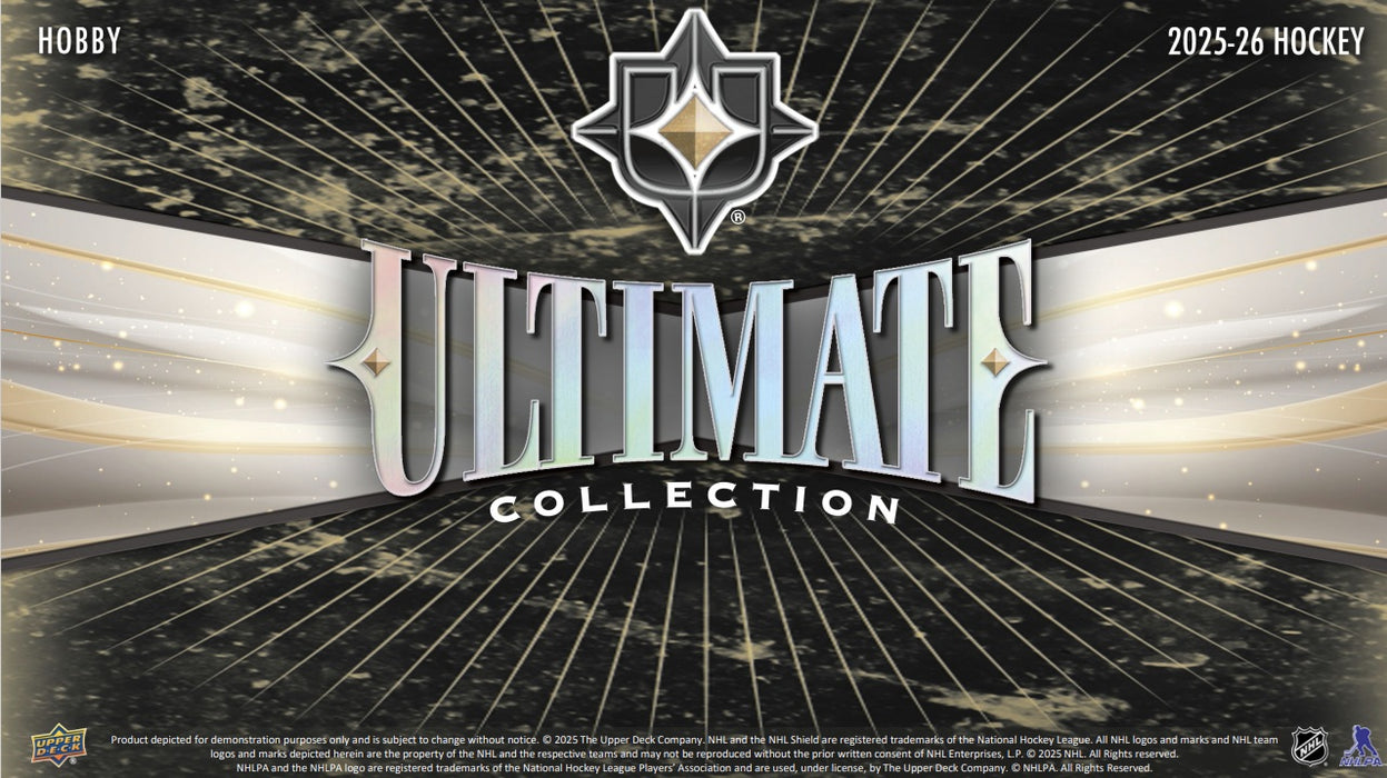 2025/26 Upper Deck Ultimate Collection NHL Hockey Hobby Box/Case PRE ORDER
