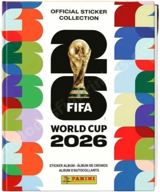 2026 Panini FIFA World Cup Soccer Sticker Hard Cover Album - Pastime Sports & Games