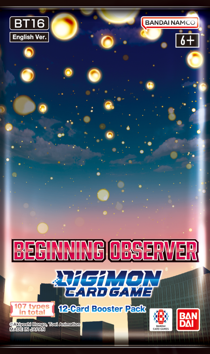 Digimon Beginning Observer Booster Box PRE ORDER - Pastime Sports & Games
