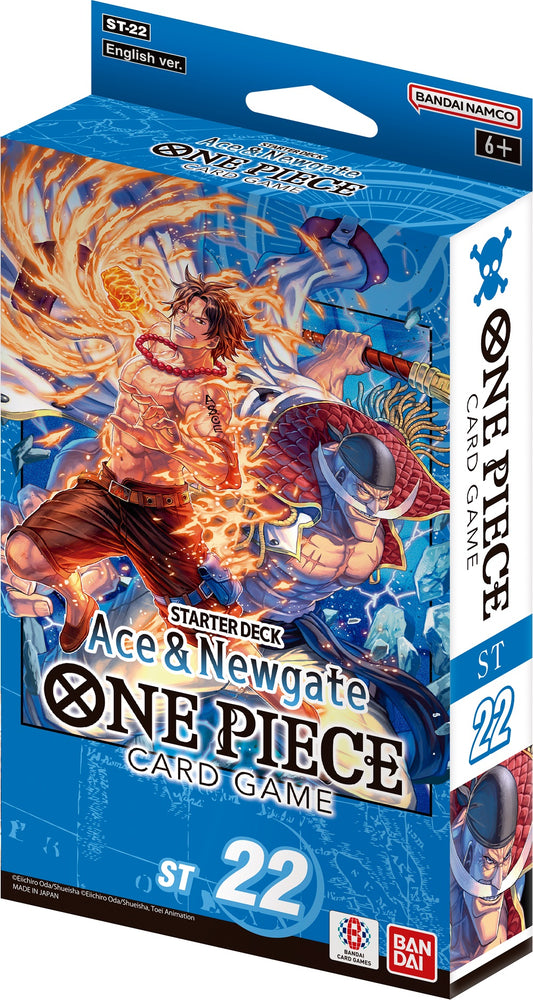 One Piece Card Game ST22 Starter Deck Ace & Newgate - Pastime Sports & Games