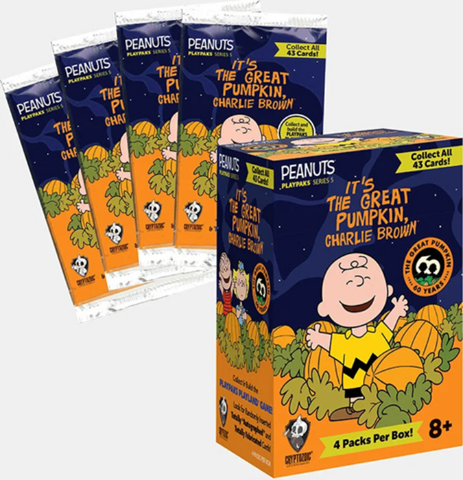 Peanuts Playpaks Series 5 It's The Great Pumpkin, Charlie Brown Blaster Box/Case PRE ORDER
