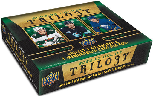 2022/23 Upper Deck Trilogy NHL Hockey Hobby Box / Case - Pastime Sports & Games