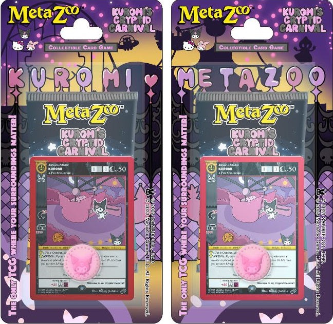 MetaZoo Kuromi's Cryptid Carnival Blister Pack - Pastime Sports & Games