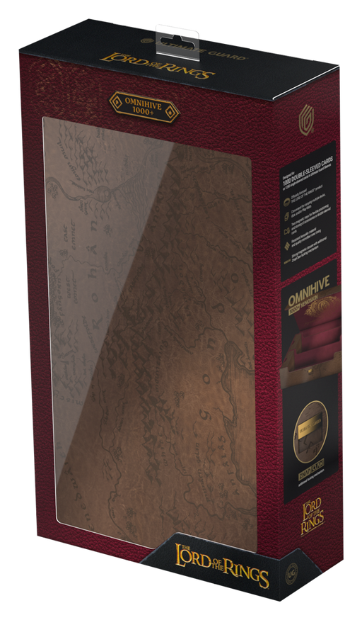 Ultimate Guard Deck Box Omnihive 1000+ The Lord Of The Rings Places Of Middle Earth - Pastime Sports & Games