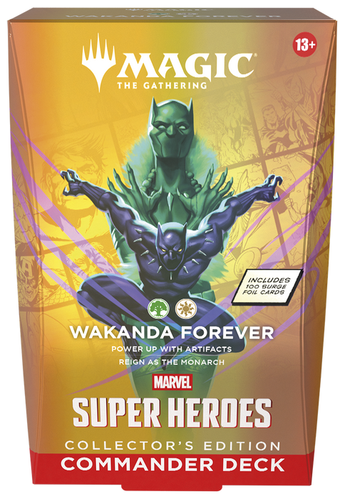 Magic The Gathering Marvel Super Heroes Commander Collector's Edition Deck/Case - Pastime Sports & Games