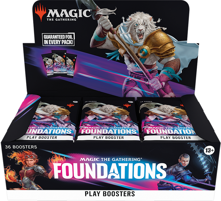 Magic The Gathering Foundations Play Booster Box/Case Pastime Sports & Games Magic The Gathering Foundations Play Booster Box/Case Pastime Sports & Games