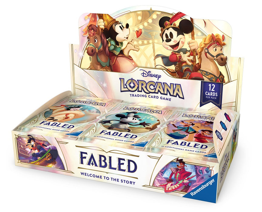 Disney Lorcana Fabled Booster Box / Case PRE ORDER - Pastime Sports & Games