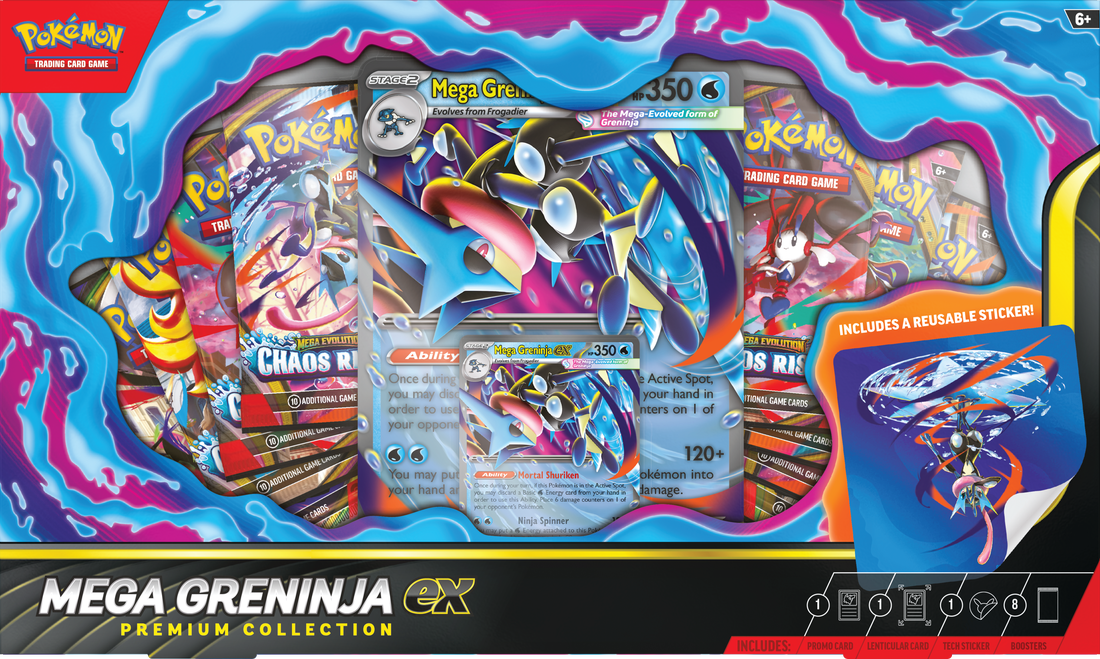 Pokemon Mega Greninja EX Premium Collection - Pastime Sports & Games