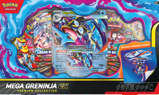 Pokemon Mega Greninja EX Premium Collection - Pastime Sports & Games