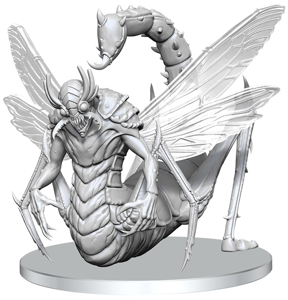 Pathfinder Battles Deep Cuts Unpainted Miniatures Derakni (Locust Demon) - Pastime Sports & Games