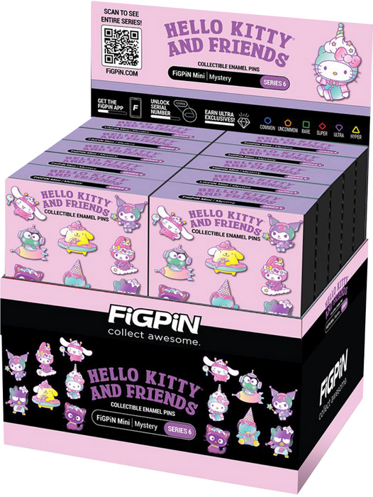 Figpin Hello Kitty And Friends Series Six Mystery Pins