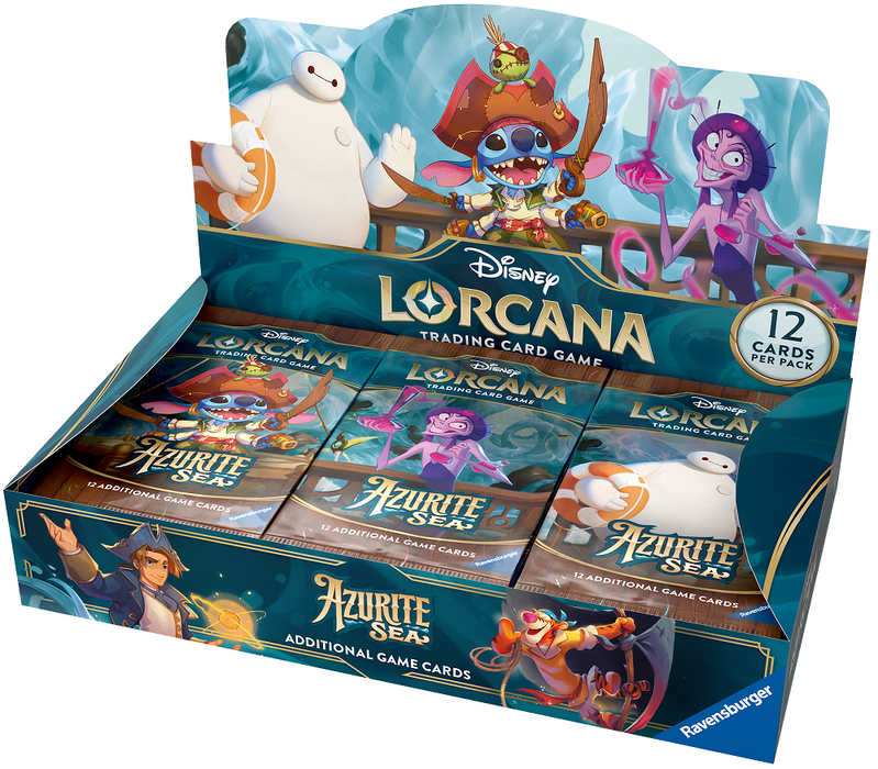 lorcana booster box sale Disney Lorcana Azurite Sea Booster Box/Case SALE!– Pastime Sports & Games