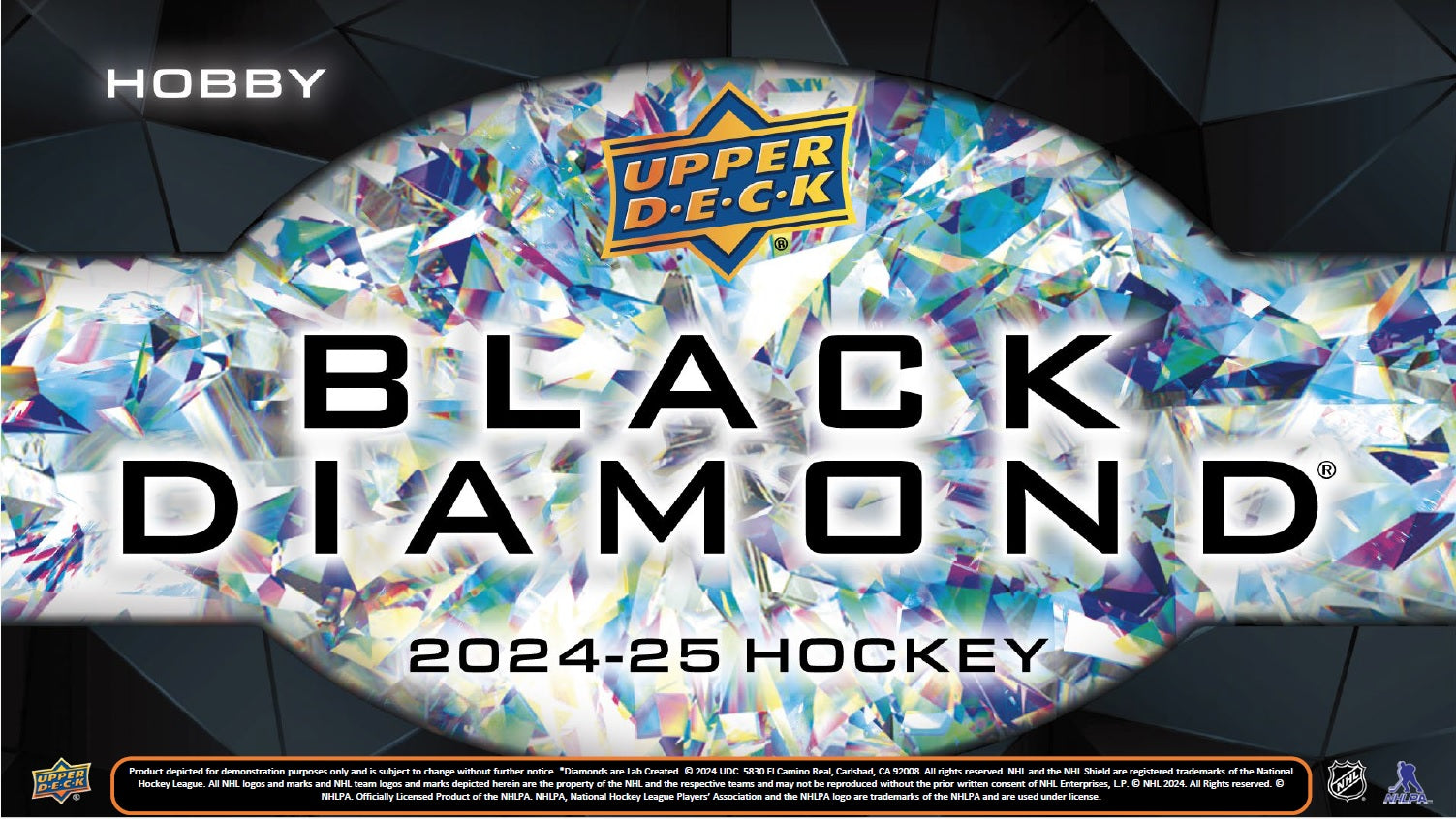 2024/25 Upper Deck Black Diamond NHL Hockey Hobby Box / Case PRE ORDER