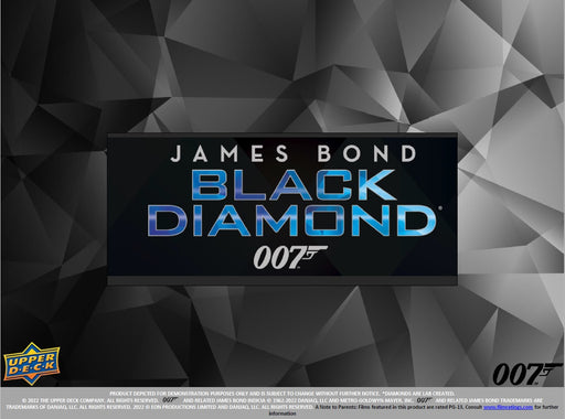 2023 James Bond Black Diamond 007 Hobby Box - Pastime Sports & Games