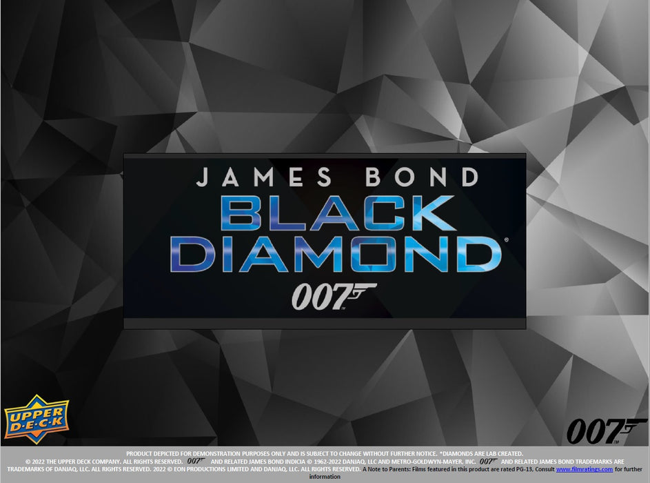 2023 James Bond Black Diamond 007 Hobby Box - Pastime Sports & Games