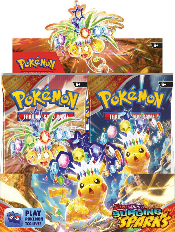 Pokemon Surging Sparks Booster Pack / Box / Case PRE ORDER