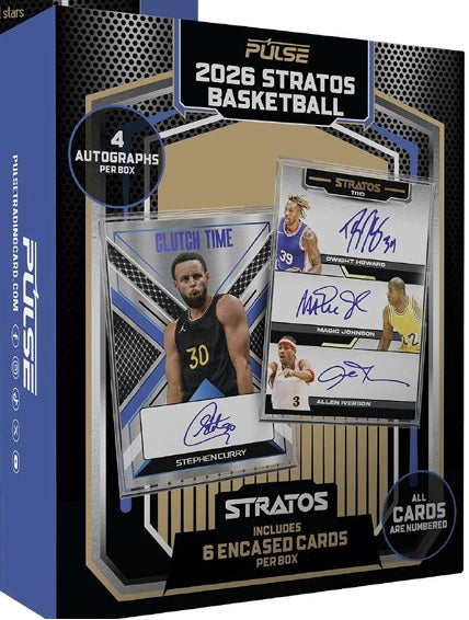2025/26 Pulse Stratos Basketball Hobby Box - Pastime Sports & Games