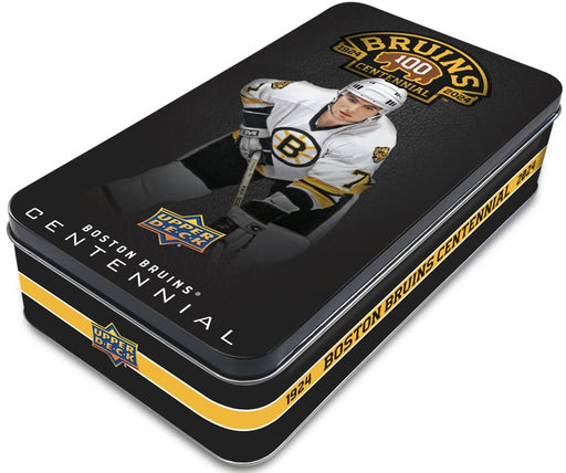 2023/24 Upper Deck Boston Bruins Centennial NHL Hockey Hobby Tin