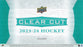 2023/24 Upper Deck Clear Cut NHL Hockey Hobby Box PRE ORDER