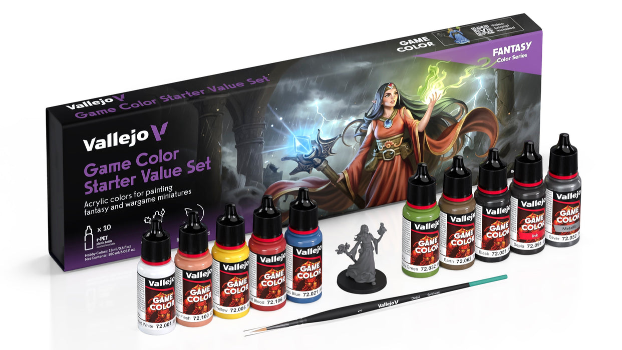Vallejo Game Color Starter Value Set