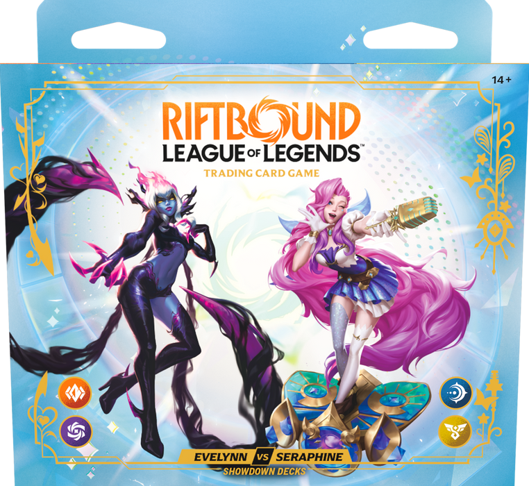 Riftbound League Of Legends Radiance Evelynn VS Seraphine Showdown Deck - Pastime Sports & Games
