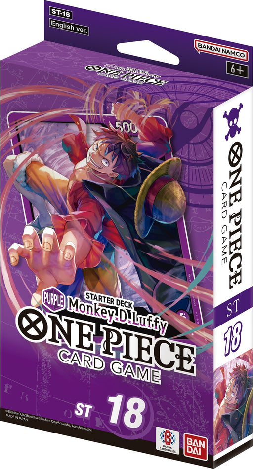 One Piece Card Game ST18 Starter Deck Purple Monkey.D.Luffy