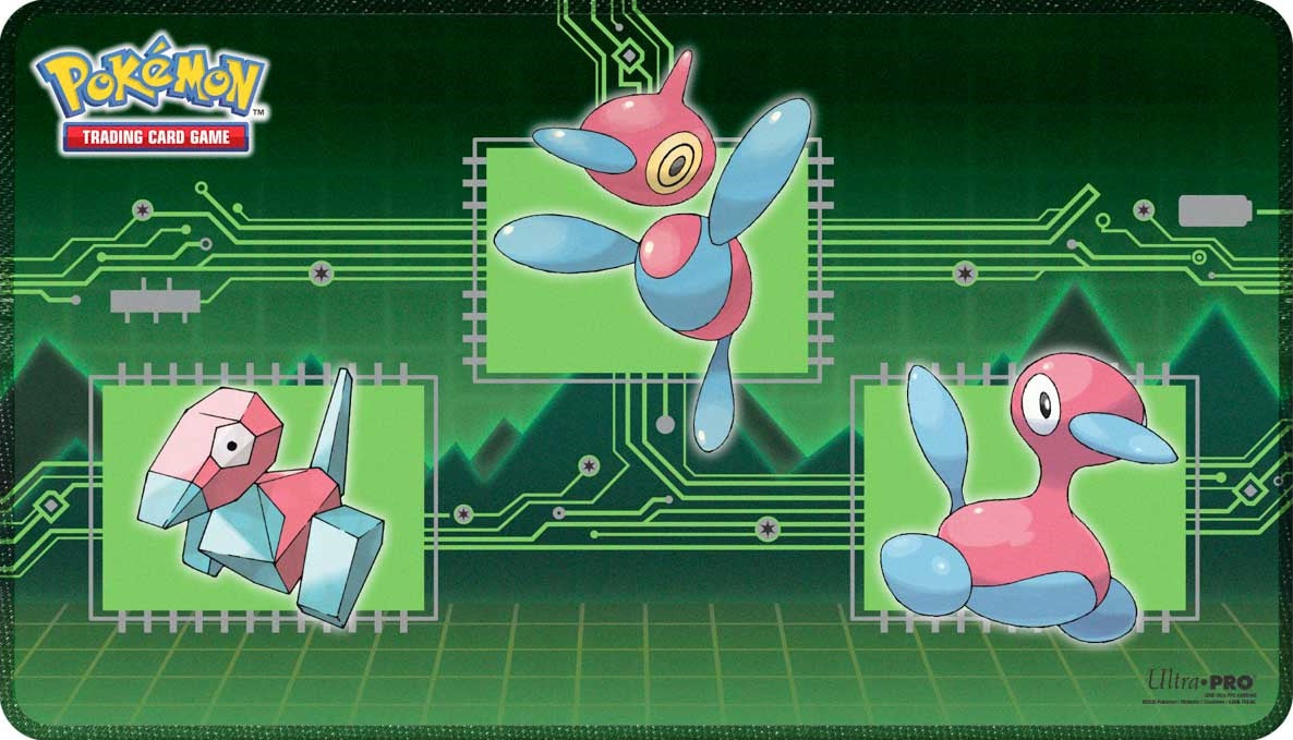 Ultra Pro Stitched Playmat Pokemon Porygon Evolutions - Pastime Sports & Games
