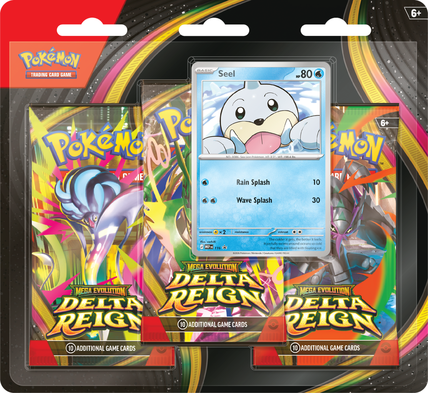 Pokemon Delta Reign 3-Pack Blister Pack/Case PRE ORDER