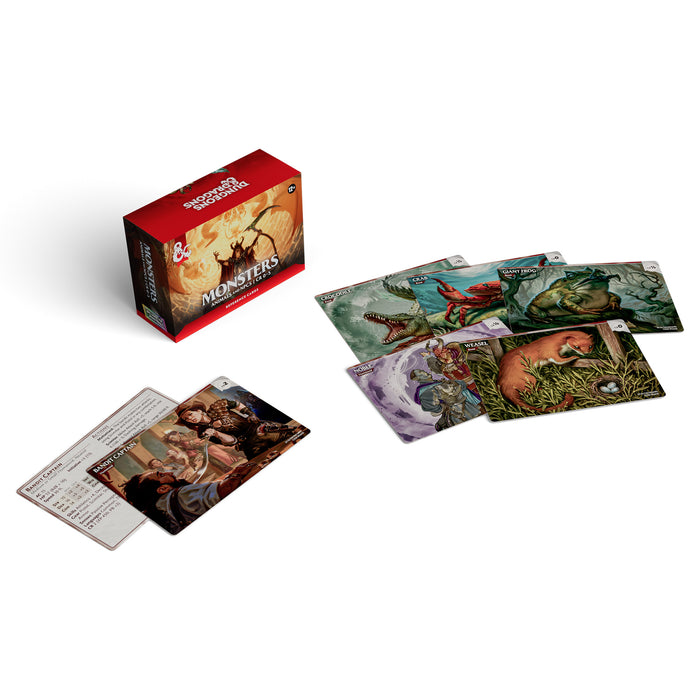 Dungeons & Dragons Trove Monsters Animals And NPCS Reference Cards