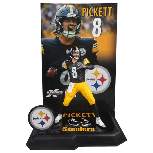 Kenny Pickett Pittsburgh Steelers 7" NFL Posed Figure - Pastime Sports & Games