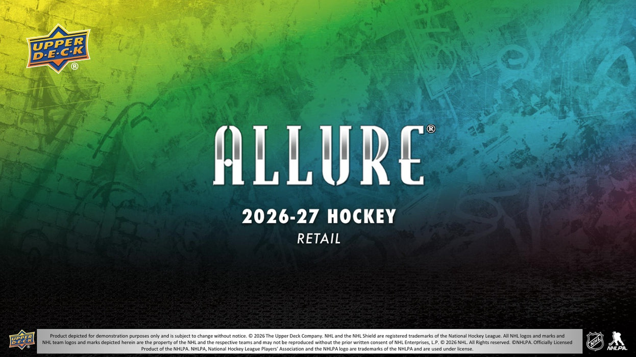 2026/27 Upper Deck Allure NHL Hockey Blaster Box/Case PRE ORDER
