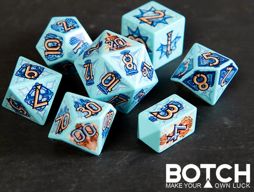 Botch Dice Liminal Light 7-Piece Dice Set