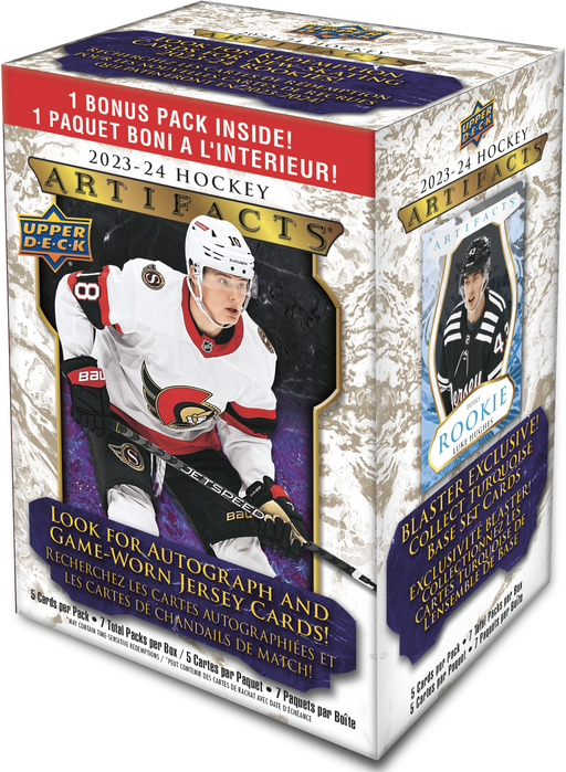 2023/24 Upper Deck Artifacts NHL Hockey Blaster Box / Case PRE ORDER - Pastime Sports & Games