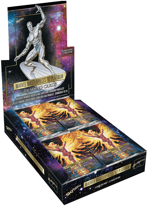 2024 Marvel Masterpieces '92 Platinum Hobby Box/Case | Pastime